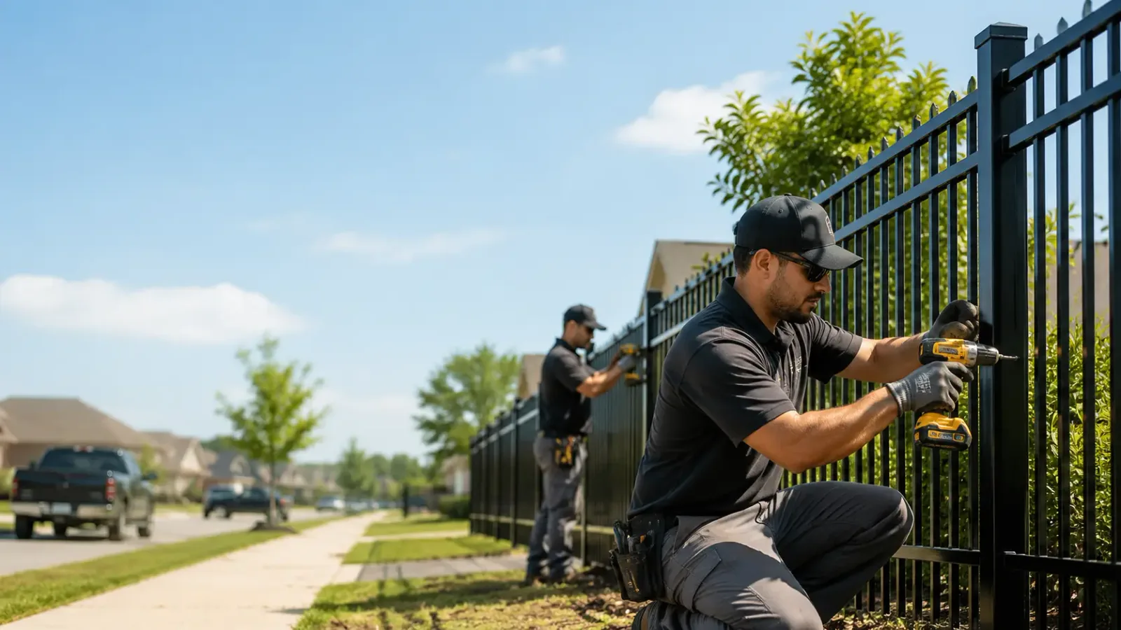 Metal Fence Installation in Northwood, IA
